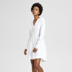 NWT Theory Darted Button Down Shirt Dress